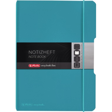 Herlitz Notizheft my.book flex DIN A5 caribbean turquoise Produktbild