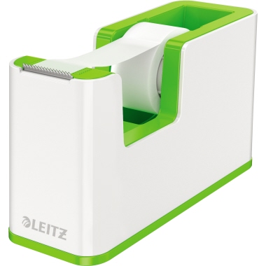 Leitz Tischabroller WOW Duo Colour grün/weiß Produktbild