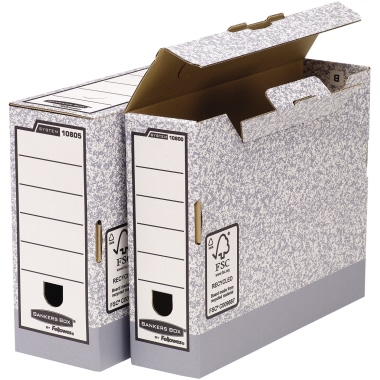 Bankers Box® Archivschachtel System 100 mm 11,1 x 26,5 x 32,7 cm (B x H x T) Produktbild pa_produktabbildung_2 L