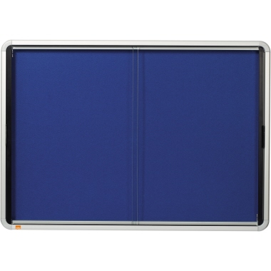 Nobo® Schaukasten Premium Plus 8 x DIN A4 blau Produktbild
