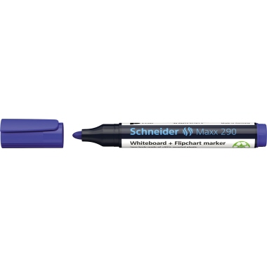 Schneider Whiteboard-/Flipchartmarker Maxx 290 blau Produktbild