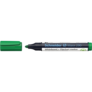 Schneider Whiteboard-/Flipchartmarker Maxx 290 grün Produktbild