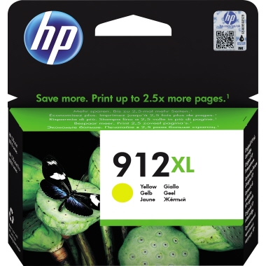 HP Tintenpatrone 912XL gelb Produktbild
