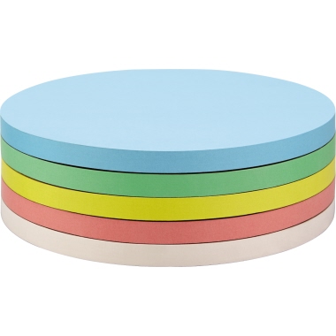 magnetoplan® Moderationskarte Kreis 14 cm 500 St./Pack. farbig sortiert Produktbild pa_produktabbildung_1 L