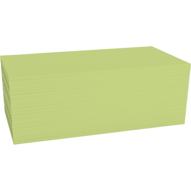 magnetoplan® Moderationskarte Rechteck 20 x 10 cm (B x H) 120 g/m² 500 St./Pack. gelb Produktbild