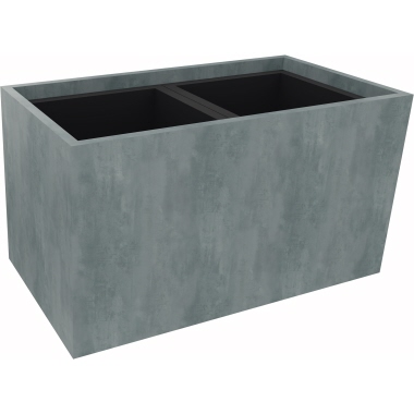 Blumentopf 72,1 x 40 x 38 cm (B x H x T) beton hell Produktbild