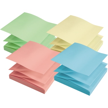 Soennecken Haftnotiz Z-Notes farbig sortiert Produktbild pa_produktabbildung_1 L