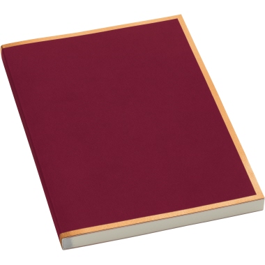 Semikolon Notizbuch Kupferkante Pocket burgundy Produktbild