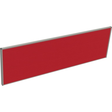 Tischtrennwand System 41 B rot Produktbild