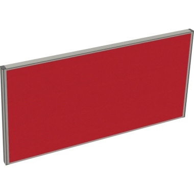 Tischtrennwand System 41 B rot Produktbild