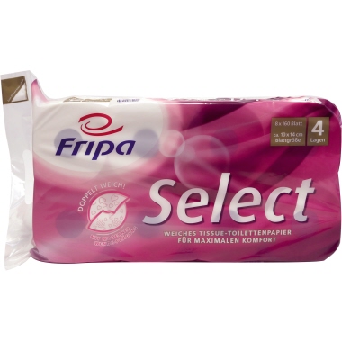 Fripa Toilettenpapier Select 4-lagig Produktbild