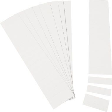 Ultradex Einsteckkarte C-Profil 7 x 1,7 cm (B x H) weiß Produktbild