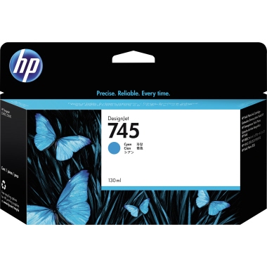 HP Tintenpatrone 745 cyan 130 ml Produktbild pa_produktabbildung_1 L