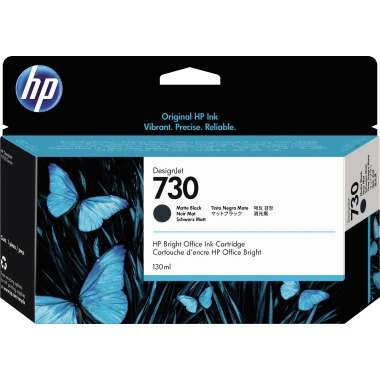 HP Tintenpatrone 730 schwarz matt 130 ml Produktbild pa_produktabbildung_1 L