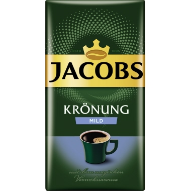 JACOBS Kaffee Krönung mild 500 g/Pack. Produktbild