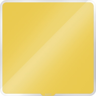 Leitz Glasboard Cosy 45 x 45 x 0,4 cm (B x H x T) gelb Produktbild
