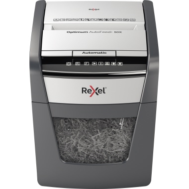 Rexel® Aktenvernichter Optimum AutoFeed+ 50X Produktbild