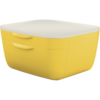 Leitz Schubladenbox Cosy gelb Produktbild