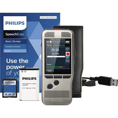 Philips Diktiergerät Digital Pocket Memo DPM7200 Produktbild pa_produktabbildung_1 L