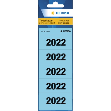 HERMA Jahresschild 2022 Produktbild pa_produktabbildung_1 L