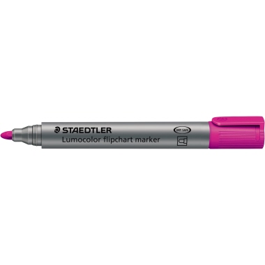 STAEDTLER® Flipchartmarker Lumocolor® 356 2 mm pink Produktbild