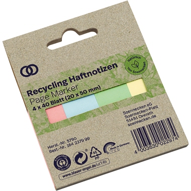 Soennecken Haftmarker oeco Recycling Produktbild