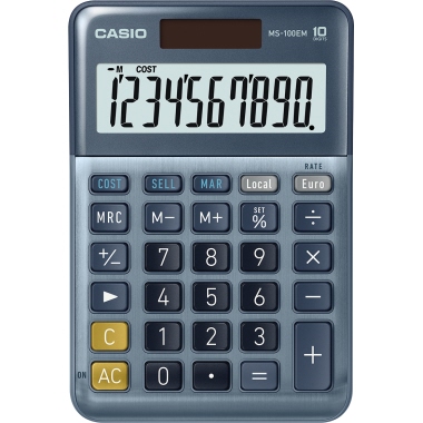 CASIO® Tischrechner MS-100EM Produktbild pa_produktabbildung_1 L