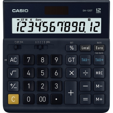 CASIO® Tischrechner DH-12ET Produktbild