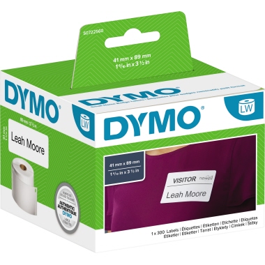 DYMO® Namensetikett Original 41 x 89 mm (B x H) Produktbild
