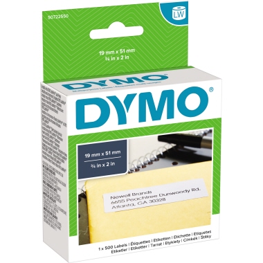 DYMO® Vielzwecketikett Original 19 x 51 mm (B x H) Produktbild