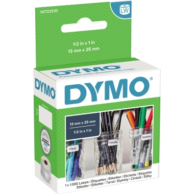 DYMO® Vielzwecketikett Original 13 x 25 mm (B x H) Produktbild pa_produktabbildung_1 L