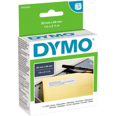 DYMO® Adressetikett Original 25 x 54 mm (B x H) Produktbild