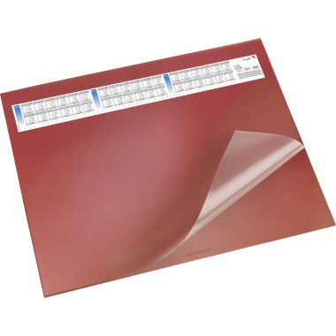 Läufer Schreibunterlage Durella DS 65 x 52 cm (B x H) rot Produktbild