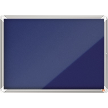 Nobo® Schaukasten Premium Plus 8 x DIN A4 blau Produktbild