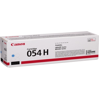 Canon Toner 054 H cyan Produktbild pa_produktabbildung_1 L
