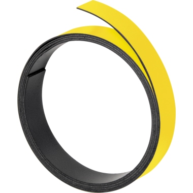 FRANKEN Magnetband 15 mm x 1 m (B x L) gelb Produktbild