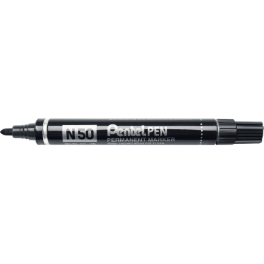 Pentel Permanentmarker N50 schwarz Produktbild