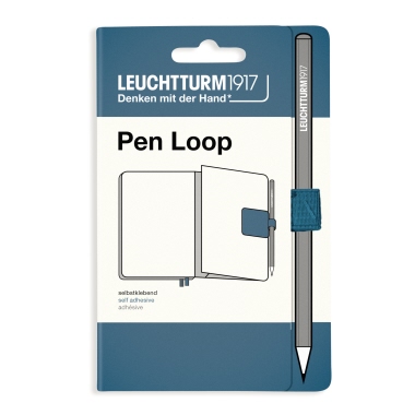 LEUCHTTURM Stiftehalter Pen Loop Rising Colours stone blue Produktbild pa_produktabbildung_1 L