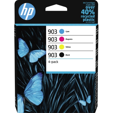 HP Tintenpatrone 903 schwarz, cyan, magenta, gelb Produktbild pa_produktabbildung_1 L