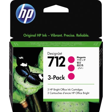 HP Tintenpatrone 712 magenta 3 St./Pack. 3 x 29 ml Produktbild pa_produktabbildung_1 L