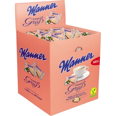 Manner Gebäck Wiener Gruß 300 x 4,2 g/Pack. Produktbild pa_produktabbildung_2 L