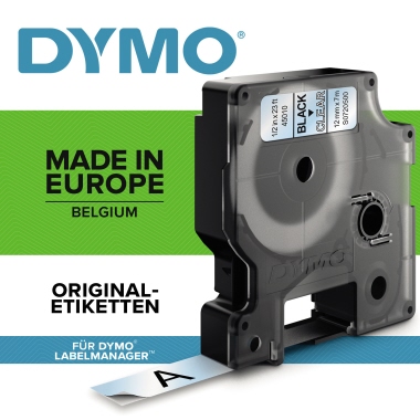 DYMO® Schriftbandkassette D1 9 mm x 7 m (B x L) Produktbild pi_pikto_3 pi