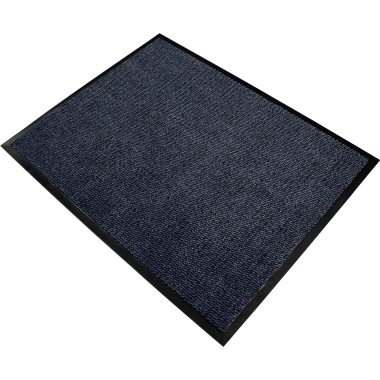 Doortex Schmutzfangmatte advantagemat® Innenbereich 120 x 180 cm (B x L) schwarz/blau Produktbild