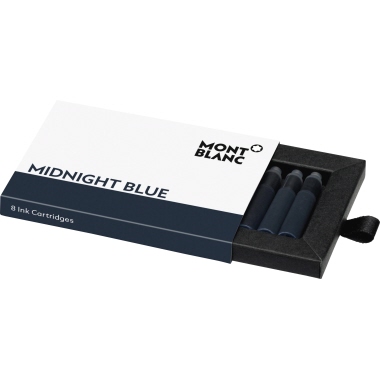 Montblanc Tintenpatrone midnight blue Produktbild pa_produktabbildung_1 L