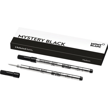 Montblanc Tintenrollermine mystery black Produktbild
