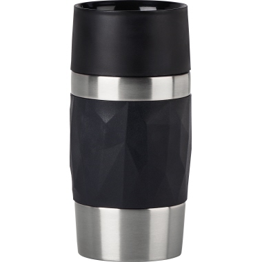 EMSA Thermobecher Travel Mug Compact schwarz Produktbild