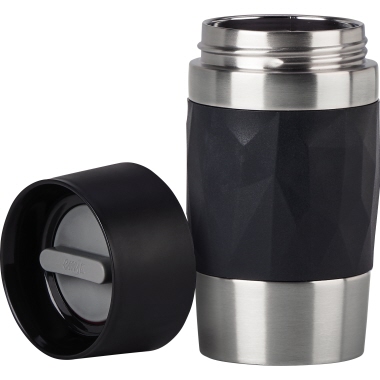 EMSA Thermobecher Travel Mug Compact schwarz Produktbild pa_produktabbildung_2 L