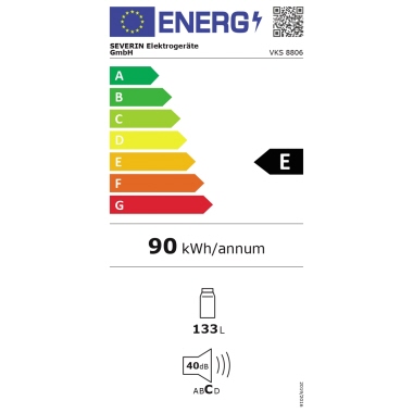 Energieeffizienzklasse: E