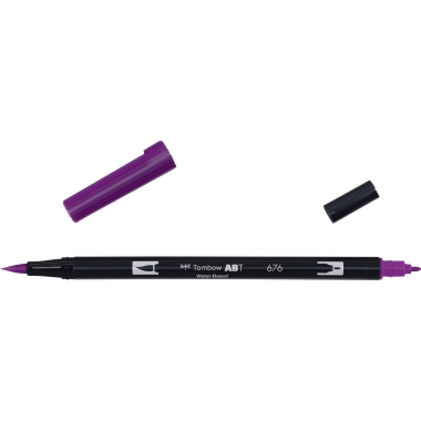 Tombow Pinselstift ABT Dual 676 royal purple Produktbild