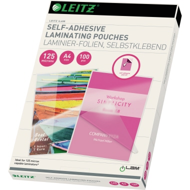 Leitz Laminierfolie iLAM DIN A4 Produktbild pa_produktabbildung_2 L